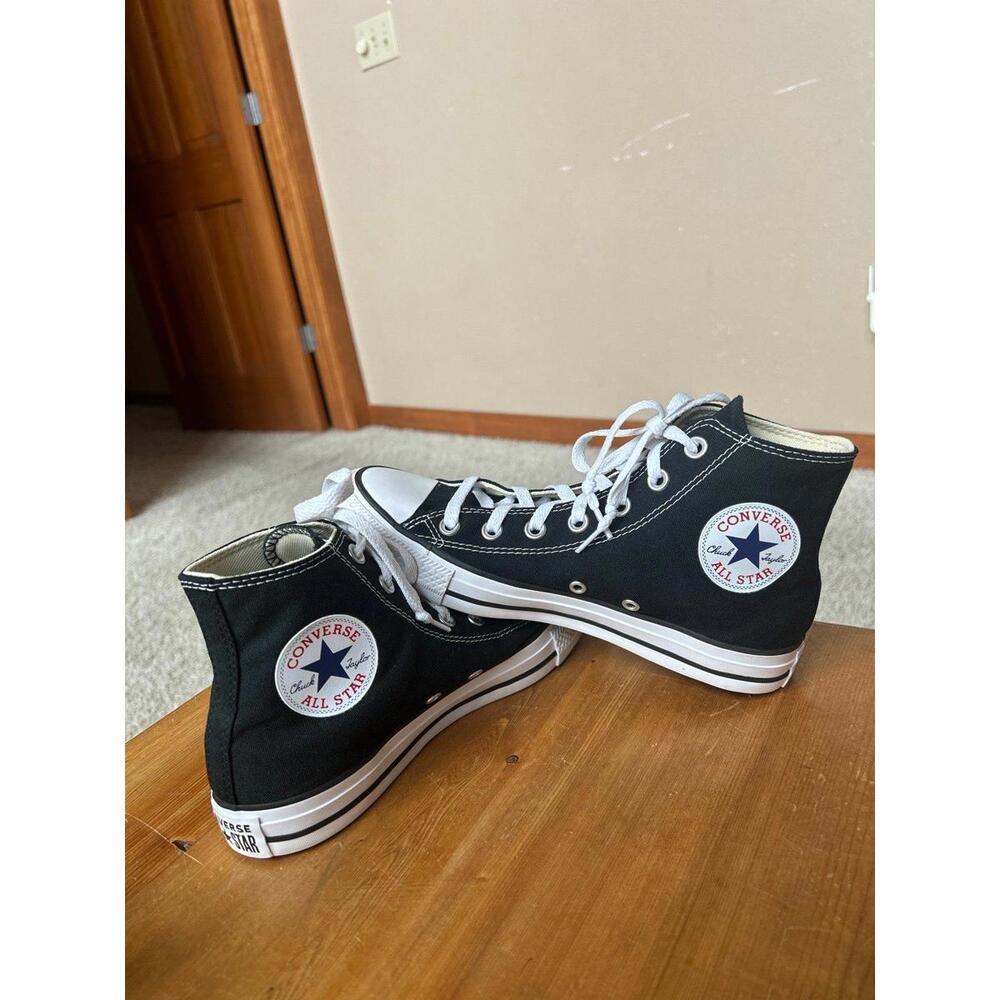 Converse All Star Black High Top Sneakers - Women’s Size 8